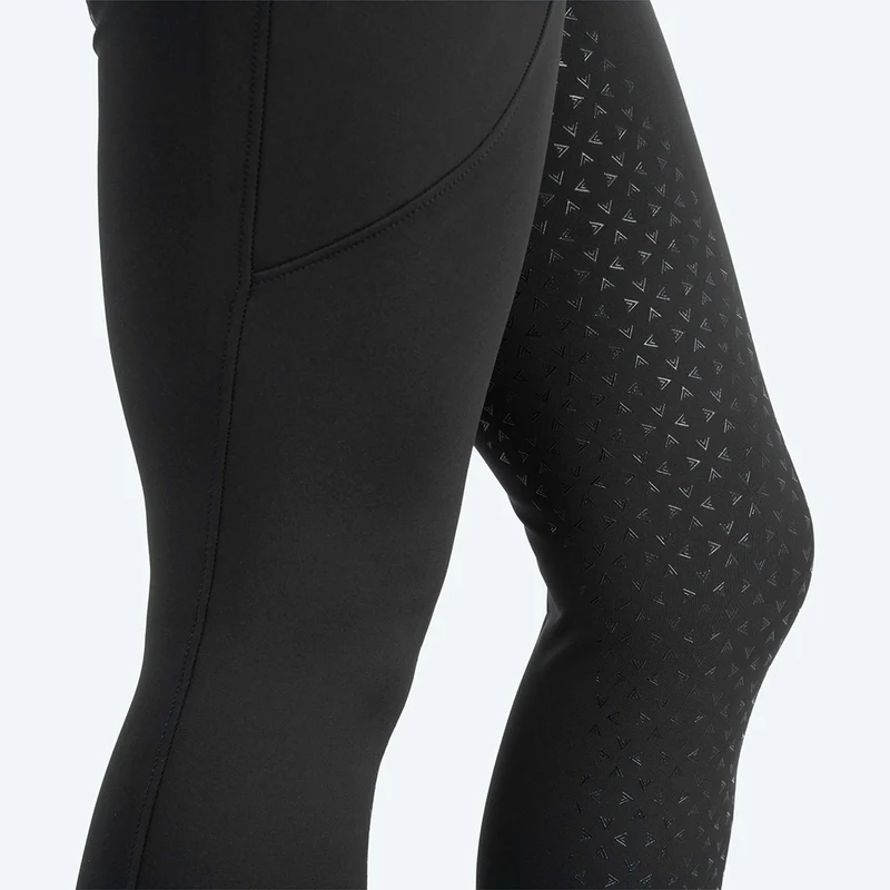 Elvera Equestrian Legging d'Équitation Motion Solid Black