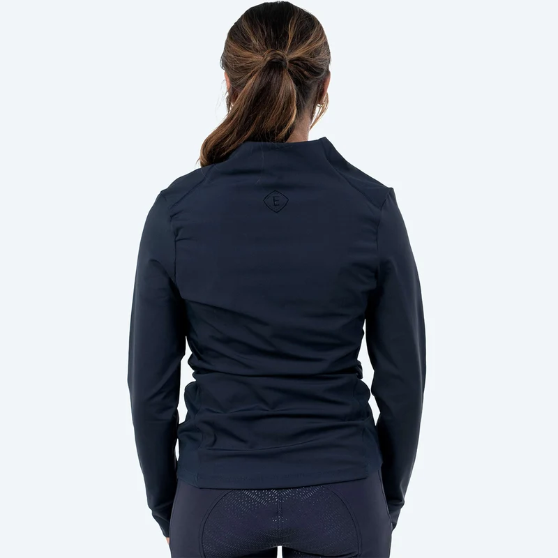 Elvera Equestrian T-shirt Randonnée EEMexa Longue Manche Marin