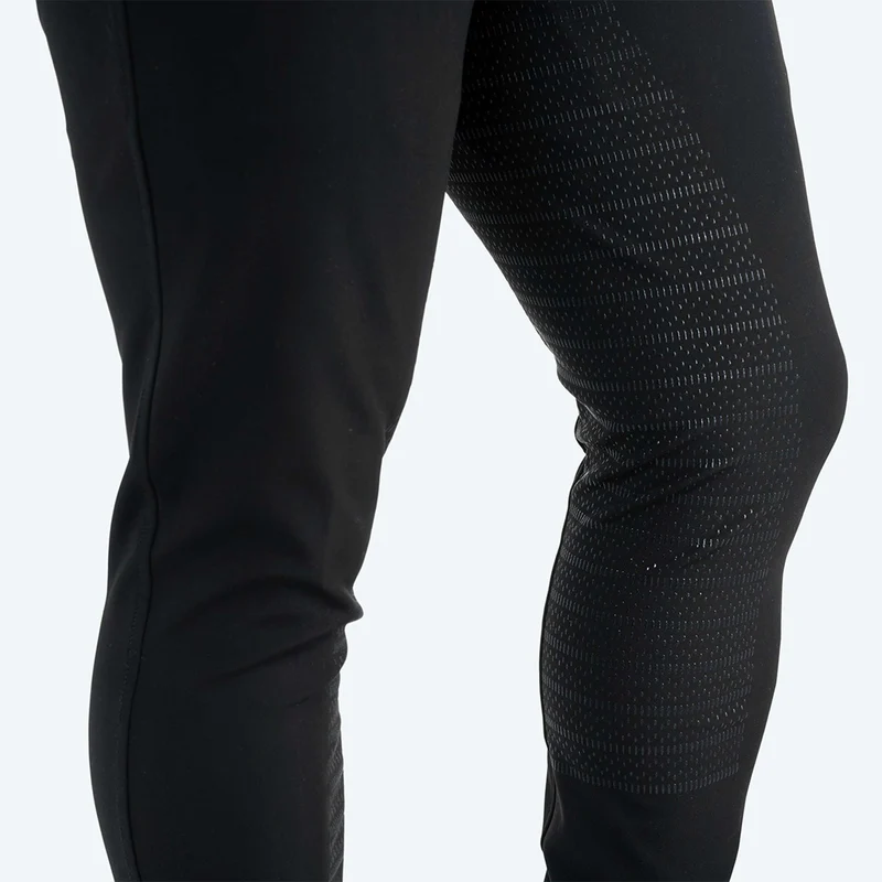 Elvera Equestrian Pantalon d'Équitation Dual Core Pro Hommes Noir
