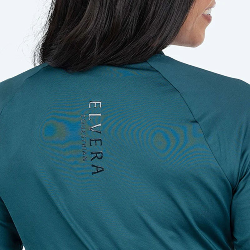 Elvera Equestrian T-shirt de performance EELunara Deep Teal