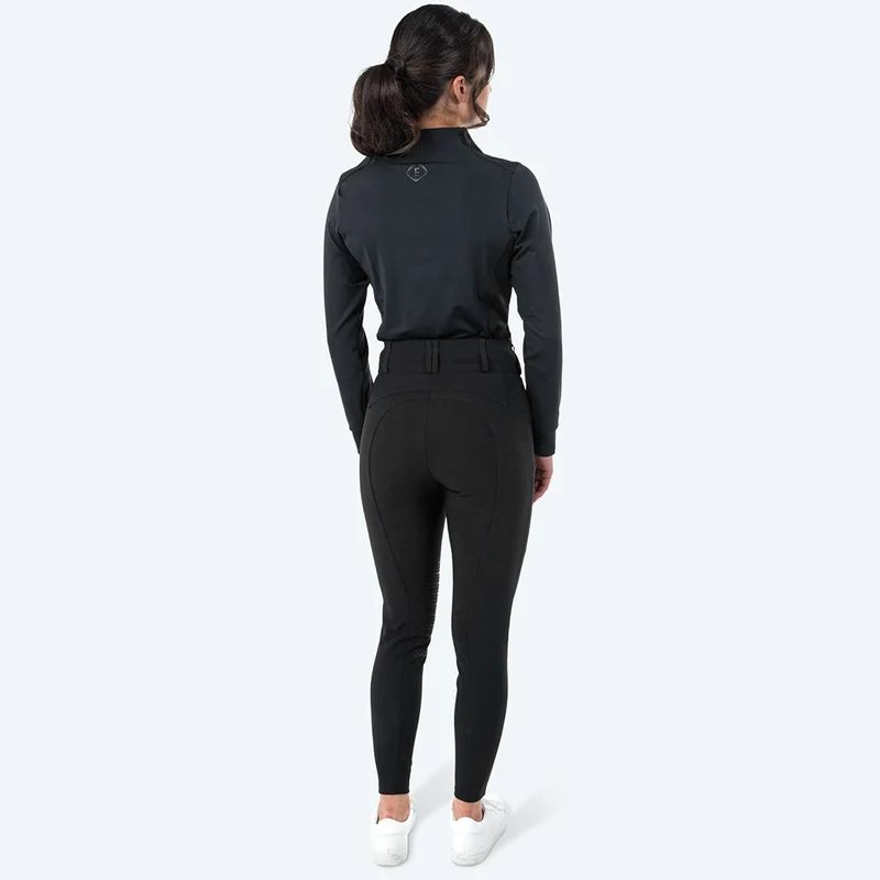 Elvera Equestrian T-shirt Randonnée EEMexa Longue Manche Noir