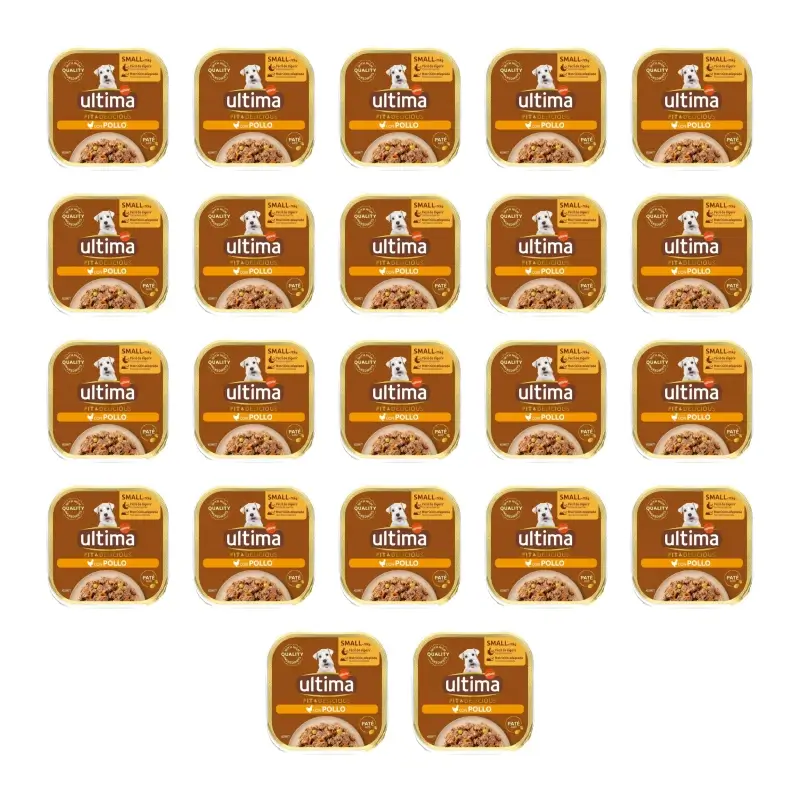 Ultima Mini Chicken Pâté, 150 g, pack of 22