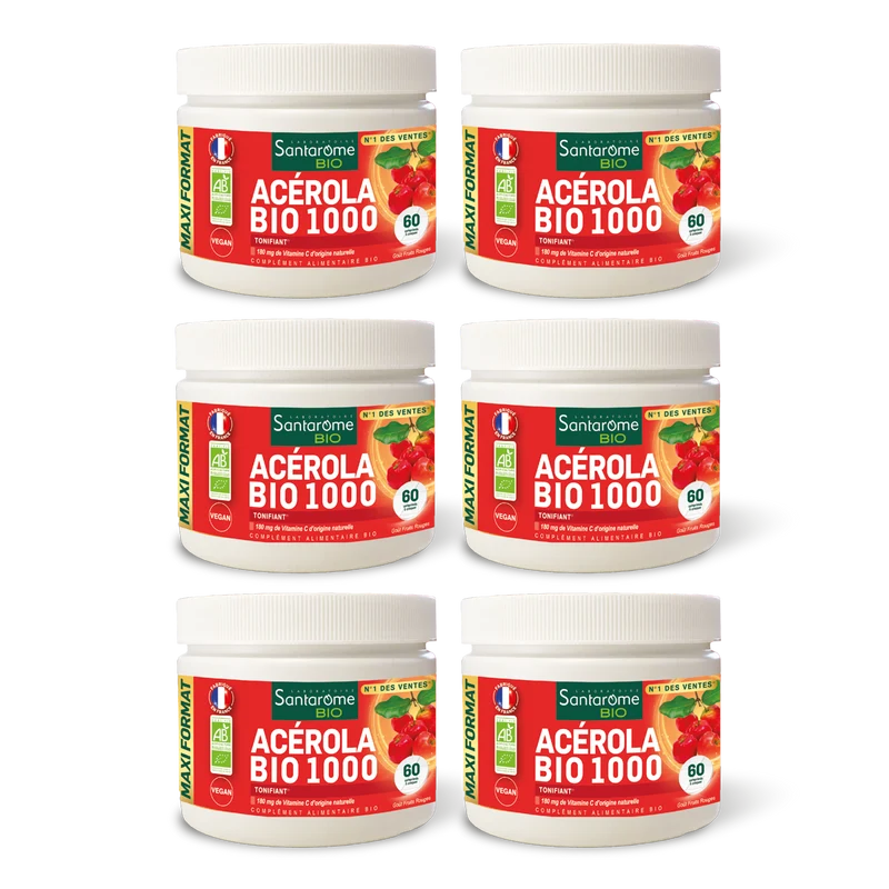 Acérola Bio 1000 - 60 comprimés