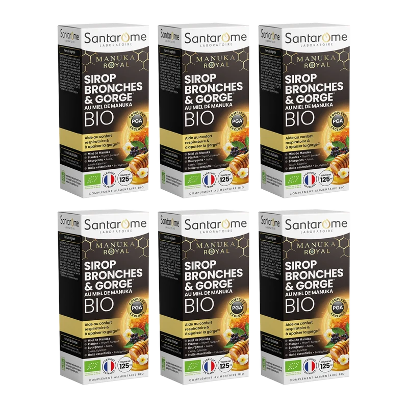 Sirop Bronches & Gorge au Miel de Manuka Bio