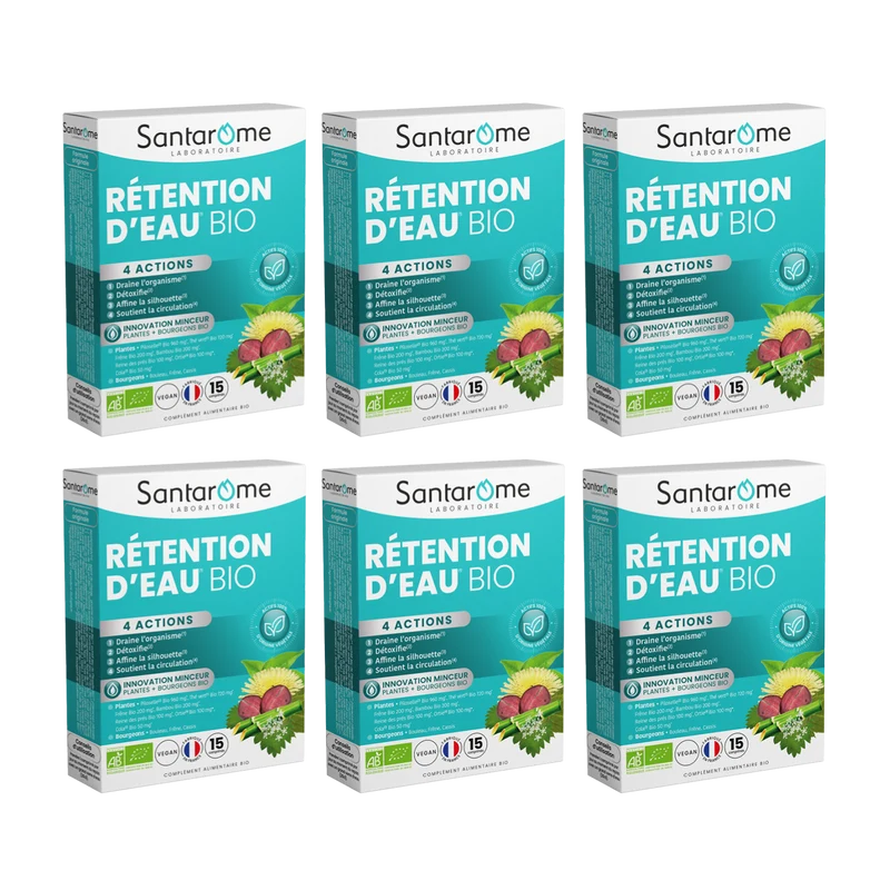 Rétention d'Eau Bio - 15 comprimés