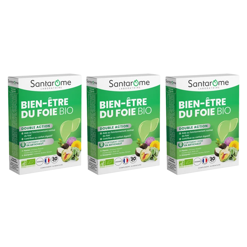 Bien-Être du Foie Bio - 30 gélules