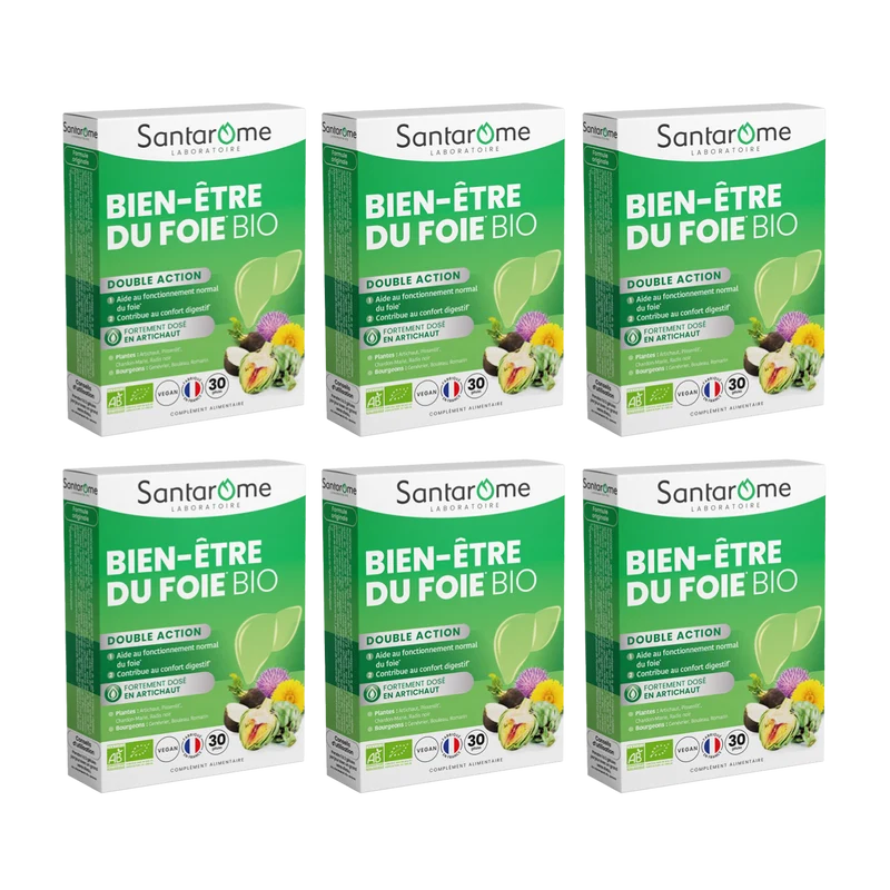 Bien-Être du Foie Bio - 30 gélules