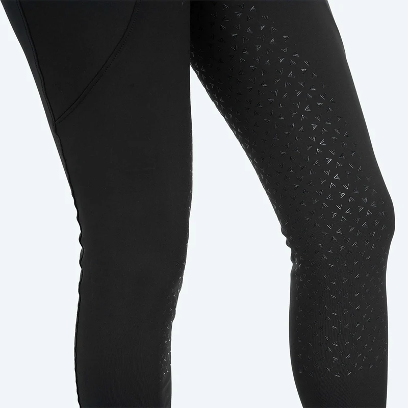 Elvera Equestrian Legging d'Équitation Motion Bling Solid Black