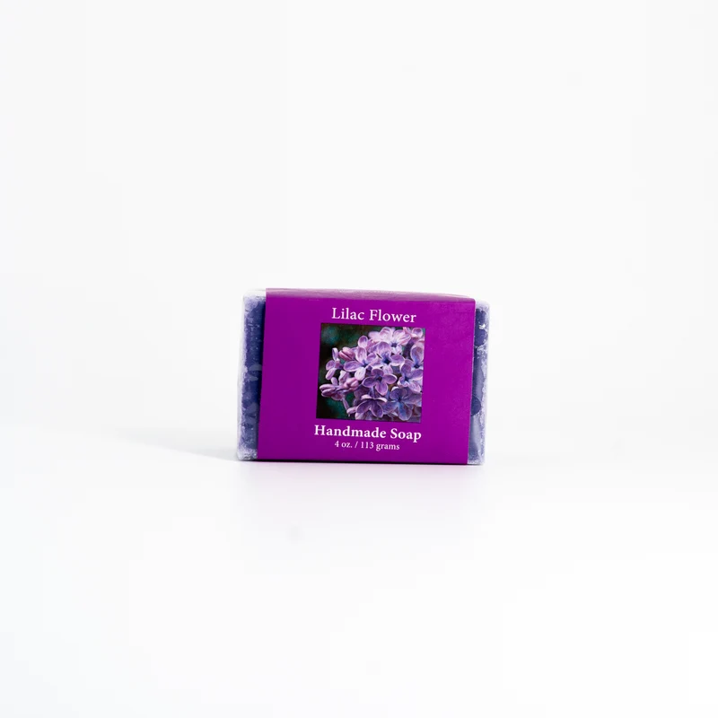 Lilac Handmade Soap Bar | Traditional Cold Process Botanical Soap