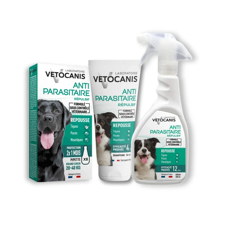 Kit Antiparasitaires Externes Chien
