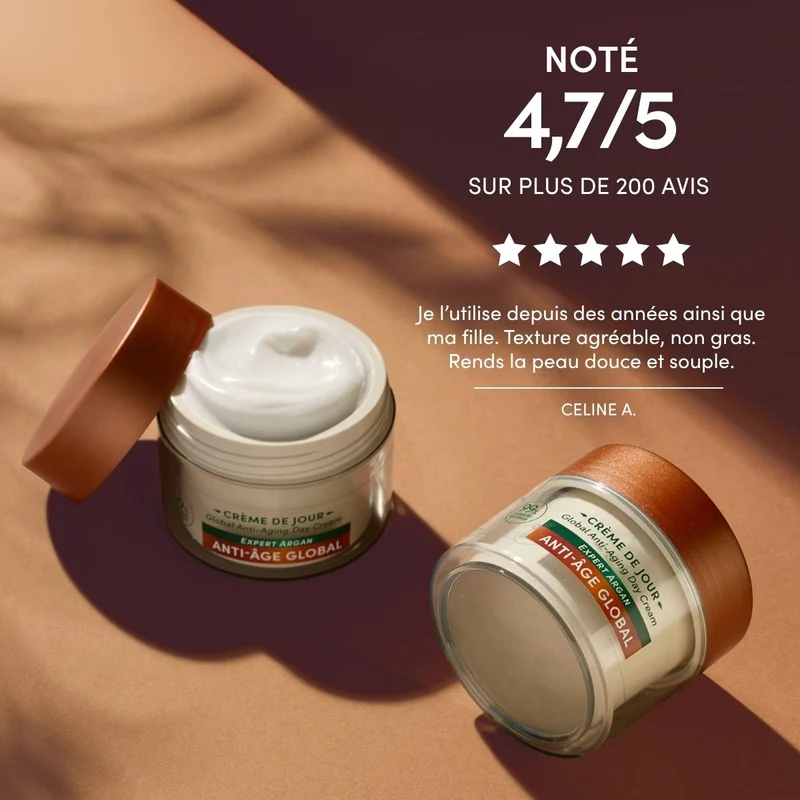 Crème de Jour Anti-Âge Hydratante