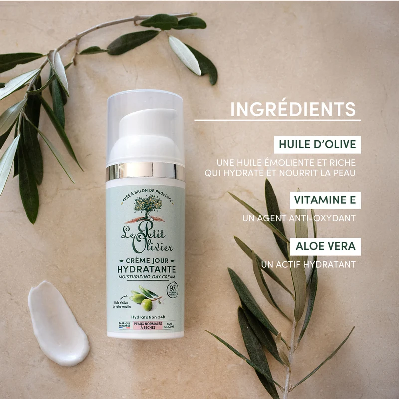 Crème Hydratante Visage Peaux Normales à Sèches