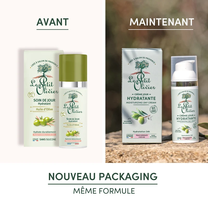Crème Hydratante Visage Peaux Normales à Sèches