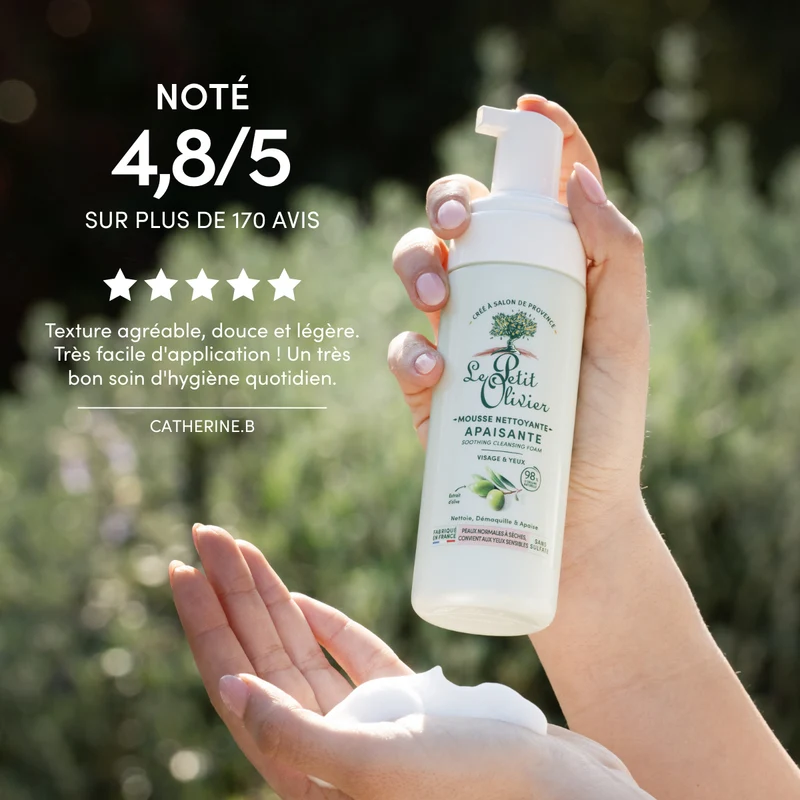 Mousse Nettoyante Visage Apaisante