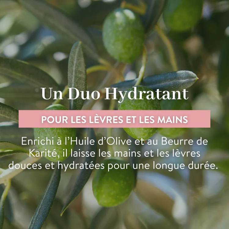 Duo Hydratant – Crème Mains & Baume Lèvres