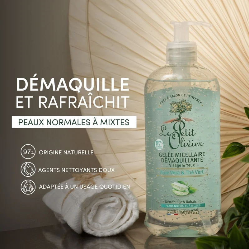 Gelée Micellaire Démaquillante Visage & Yeux