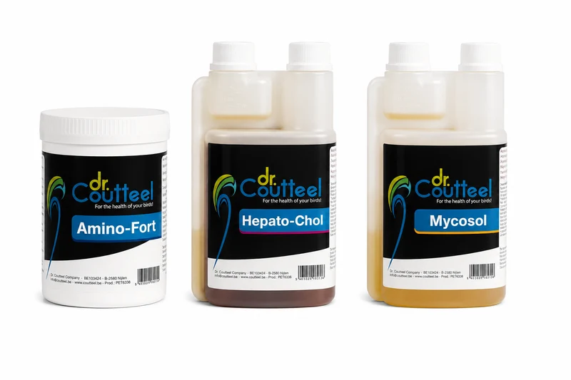 Dr Coutteel Golden Trio - Pack de mue (3)