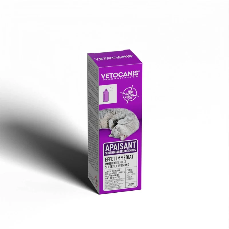 Spray Anti Stress apaisant et calmant pour chat