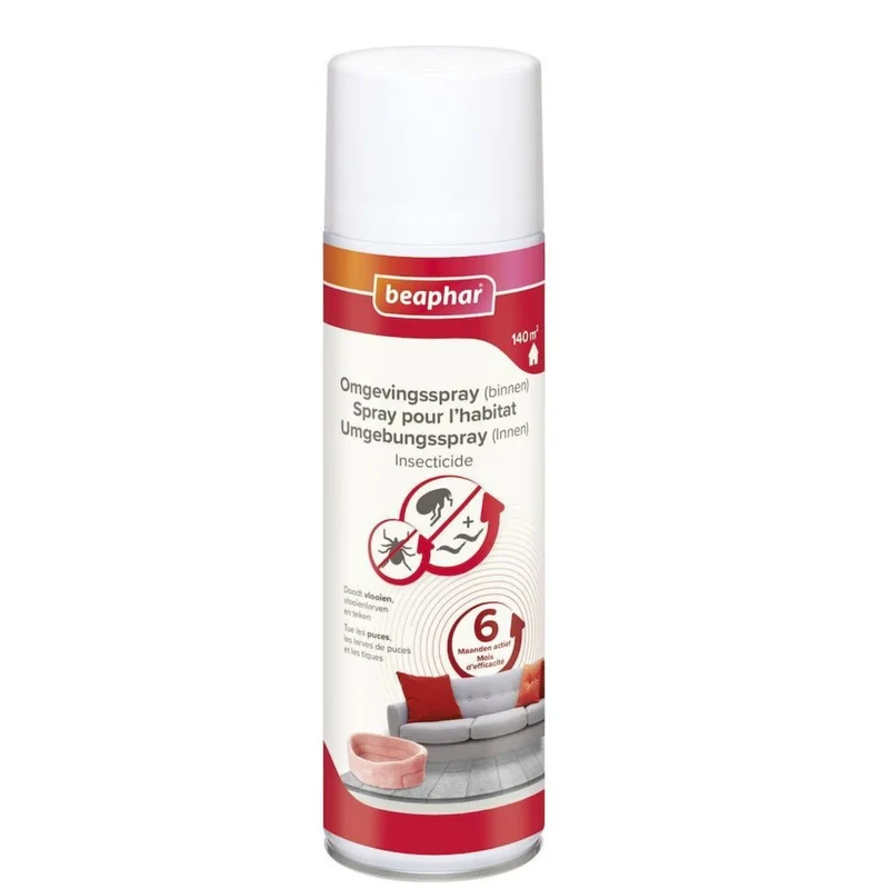 Spray environnemental Beaphar 500 ml anti-puces