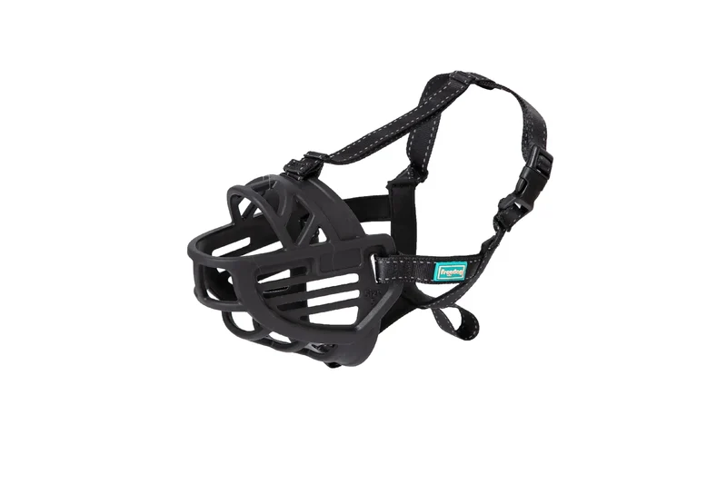 Freedog Ergo Plus Muzzle, Black, Size L, 31 cm