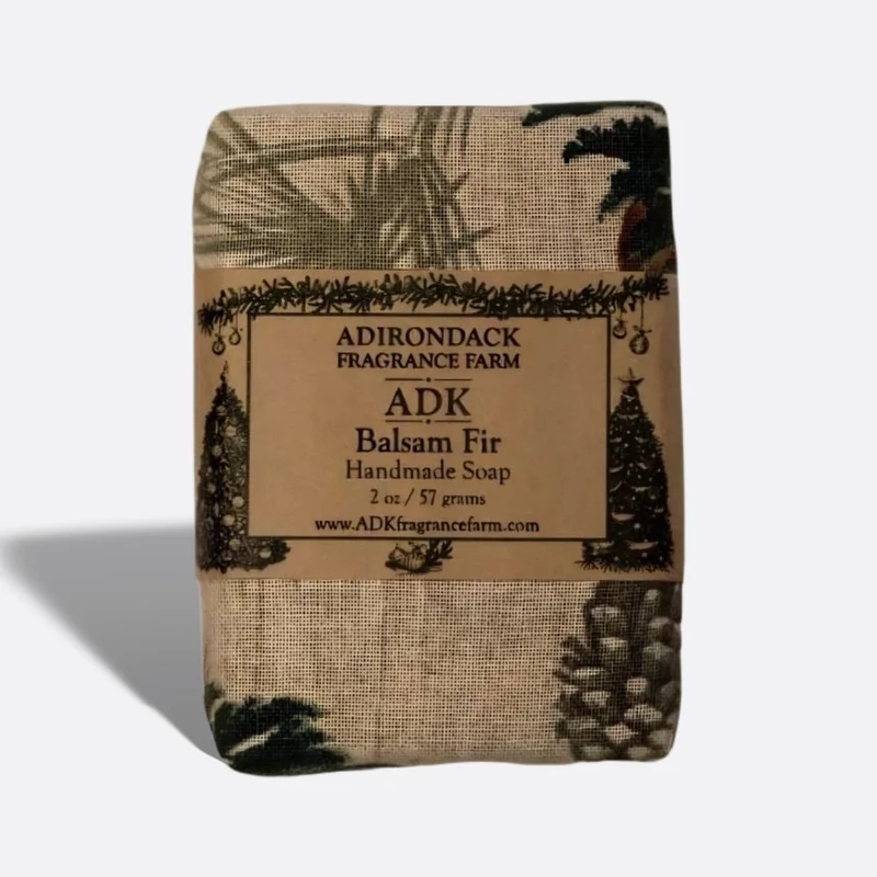 Balsam Fir Soap Bar | Handmade Cold Process Woodsy Evergreen Soap