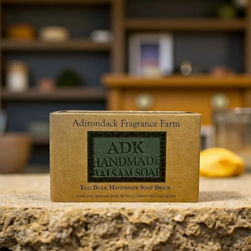 Balsam Fir Soap Bar | Handmade Cold Process Woodsy Evergreen Soap