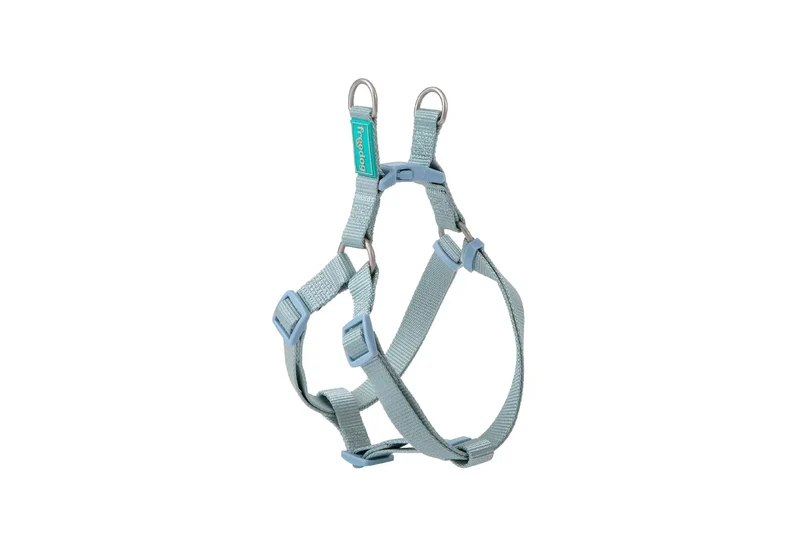 Freedog Sky Blue Type A Nylon Harness, 10 mm, 20/36 cm