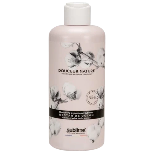SUBLIMO - Douceur Nature - Shampoing déjaunisseur Nectar de Coton - 250 ml