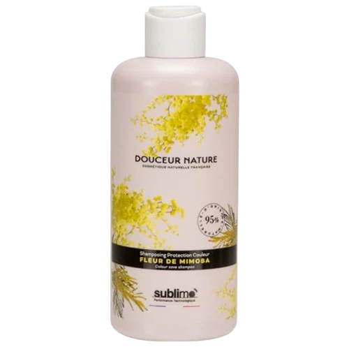 SUBLIMO - Douceur Nature - Shampoing Protection Couleur Fleur de Mimosa - 250 ml