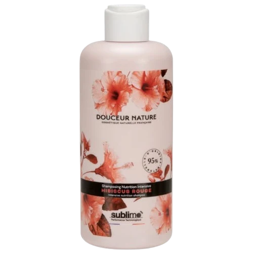 SUBLIMO - Douceur Nature - Shampoing Nutrition Intensive Hibiscus Rouge - 250 ml