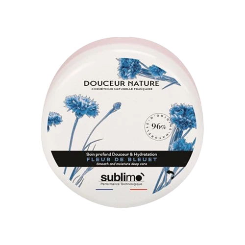 SUBLIMO - Douceur Nature - Soin Profond Douceur & Hydratation Fleur de Bleuet - 150 ml