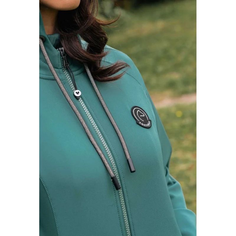 EQUITHÈME Veste Softshell Victoria Bleu canard