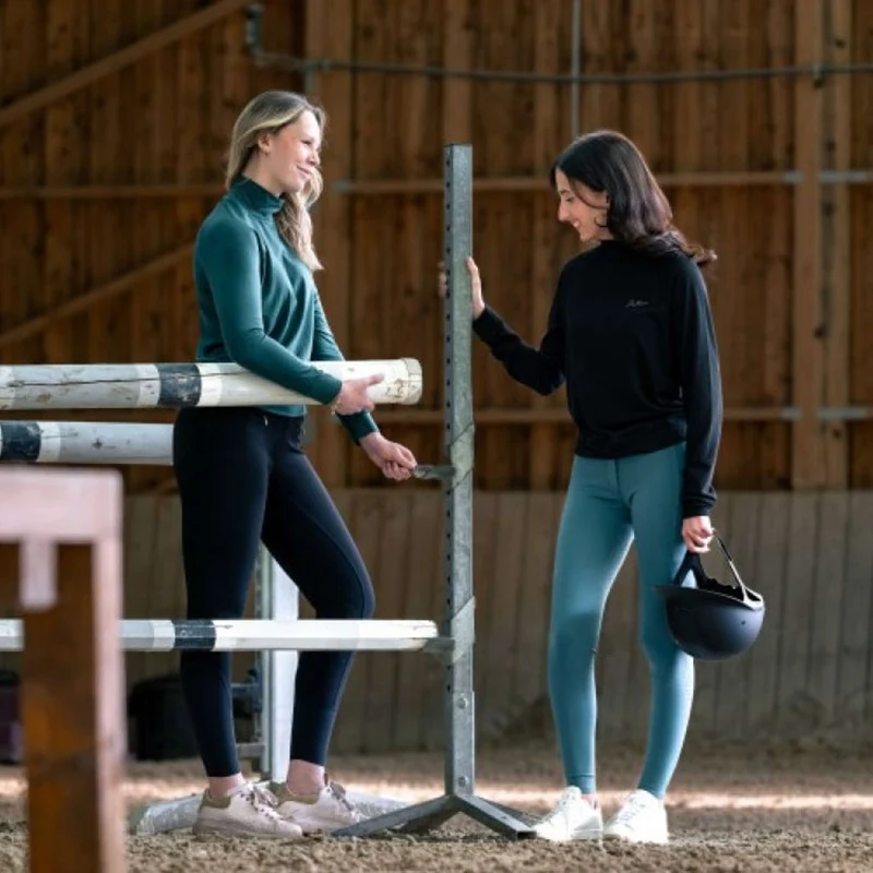 EQUITHÈME Pantalon d'Équitation Madison Bleu canard