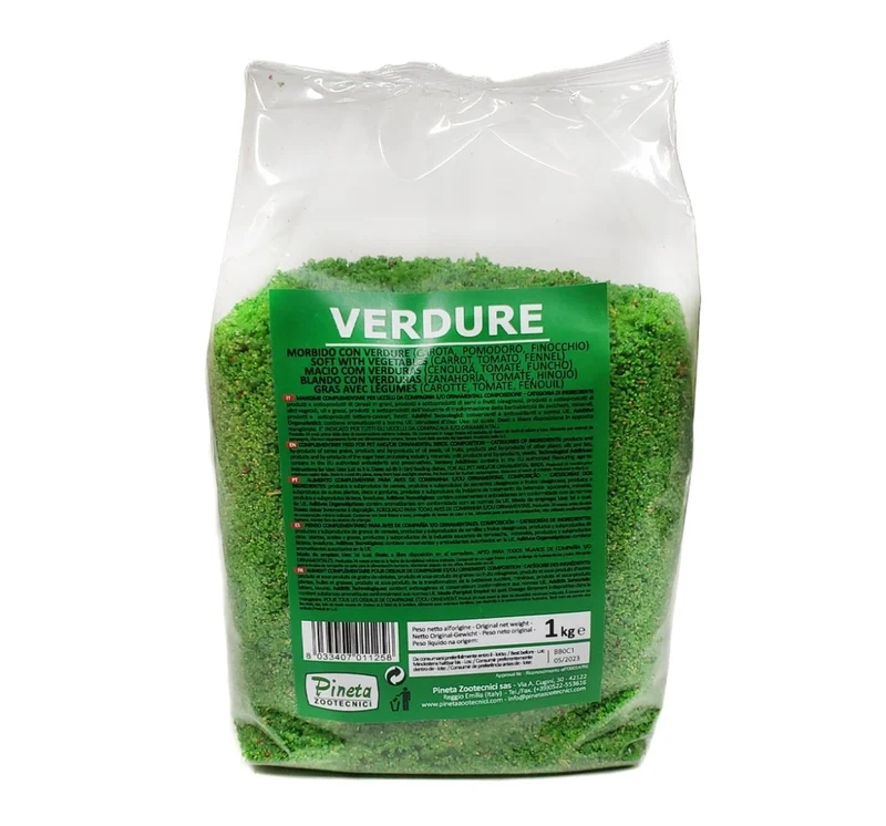 Pâtée aux œufs Verdure Rul (+ Complexe vitaminé), à base de carotte, fenouil et tomate - Pineta Zootecnici