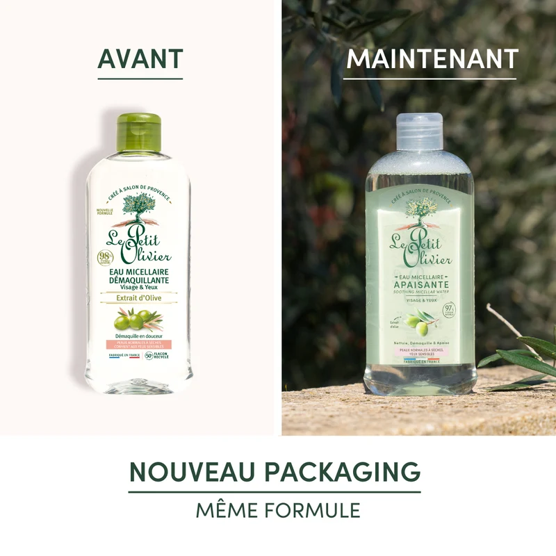 Eau Micellaire Démaquillante Visage & Yeux Sensibles