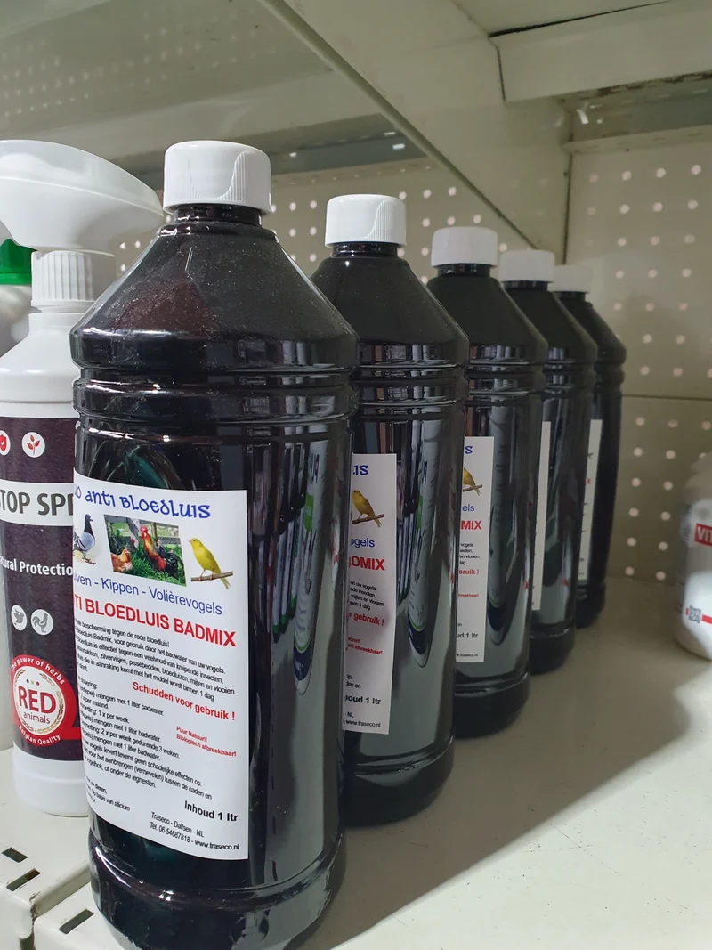 Mélange de Bain Anti Acariens Rouges 1L - Traseco