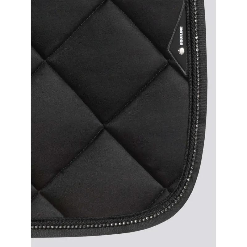 Equiline Tapis de Selle Rombo Eqglow Dressage Noir