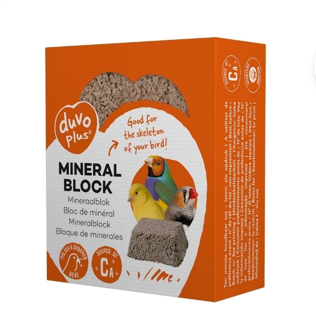 Bloc minéral 80 grammes - Calcium et soutien osseux