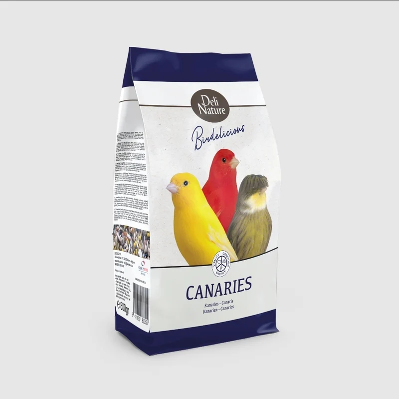 Birdelicious Canaries 2,5 kg - Mélange complet - Mélange pour canaris + 4 additifs supplémentaires.