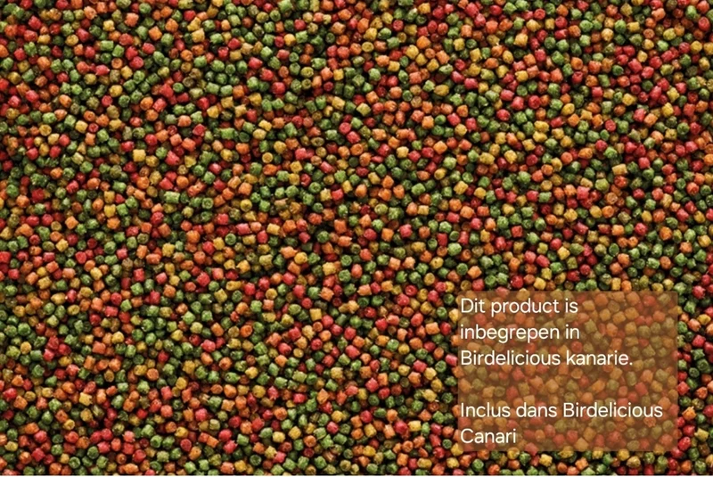 Birdelicious Canaries 2,5 kg - Mélange complet - Mélange pour canaris + 4 additifs supplémentaires.