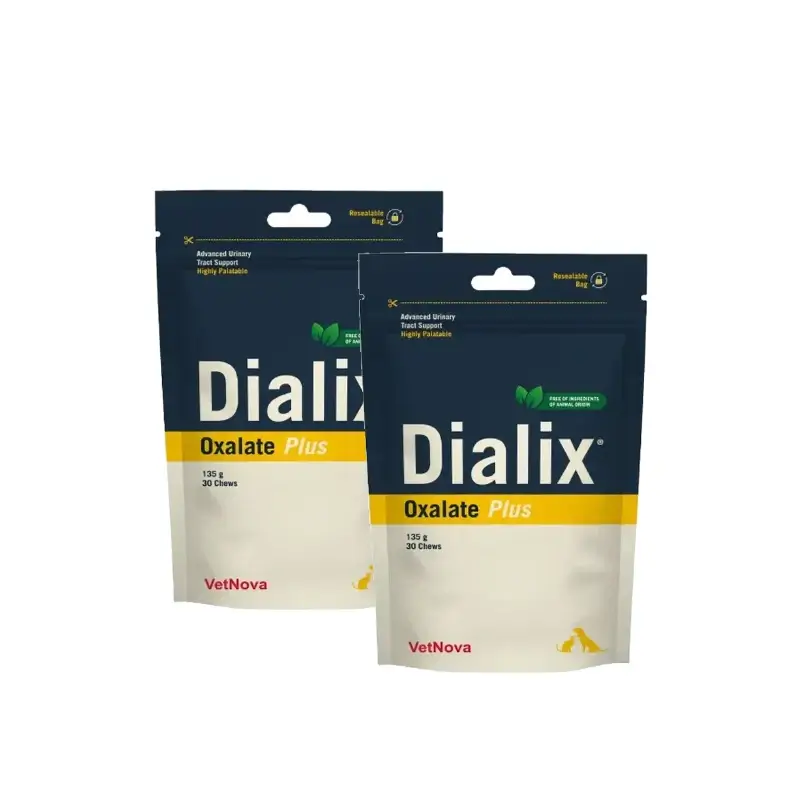 Dialix Oxalate Plus 30 chews 135 g, pack of 2