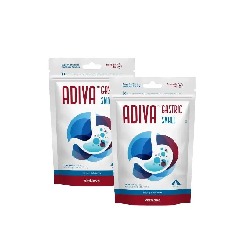 Vetnova Adiva Gastric Small 30 chews, pack of 2