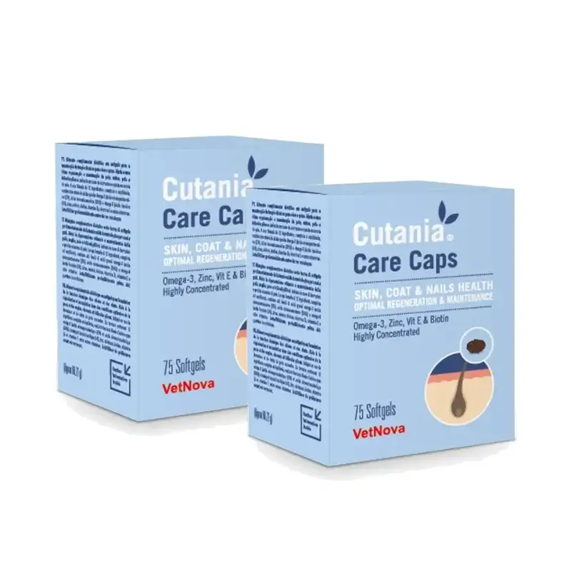 Vetnova Cutania Care 75 capsules, pack of 2