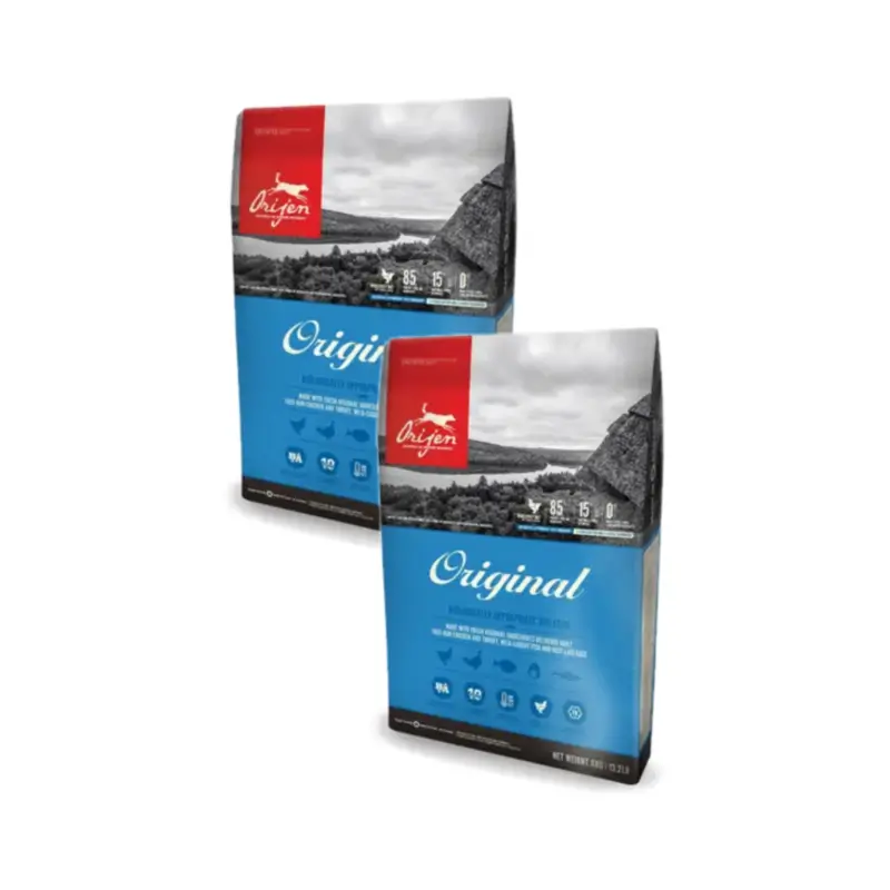Orijen Canine Adult Original 2 x 6 kg pack dog food