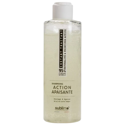 SUBLIMO - Instant traitant - Shampoing Action Apaisante - 200 ML - 500 ML