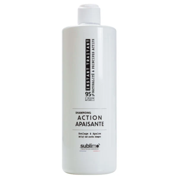 SUBLIMO - Instant traitant - Shampoing Action Apaisante - 200 ML - 500 ML