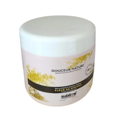 SUBLIMO - Douceur Nature - Soin Profond Protection Couleur Fleur de Mimosa - 500ml