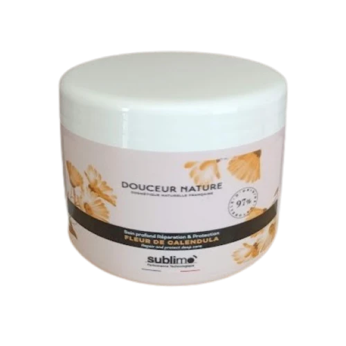 SUBLIMO - Douceur Nature - Soin Profond Réparation et Protection Fleur de Calendula - 500 ml