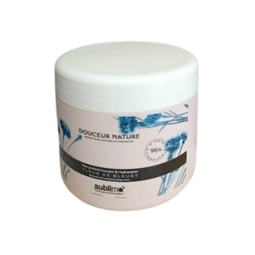 SUBLIMO - Douceur Nature - Soin Profond Douceur & Hydratation Fleur de Bleuet - 500 ml