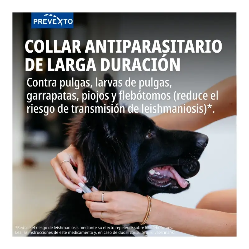 Prevexto anti-parasite collar for dogs up to 8kg, 38cm